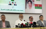 বিএনপি চেয়ারপারসনের রাজনৈতিক কার্যালয়ে সংবাদ সম্মেলনে ড. খন্দকার মোশাররফ হোসেন