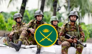 Bangladesh Army Soldier Sitting on APC