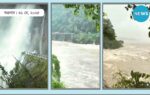 সিলেটে ভারী বৃষ্টি আর উজান থেকে নেমে আসা পাহাড়ি ঢলে ইতোমধ্যে প্লাবিত হয়েছে সীমান্তবর্তী অঞ্চল। ঢলের কারণে সড়কে উপচে পড়েছে পানি।