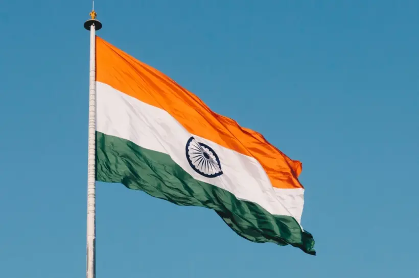 ভারতের পতাকা।