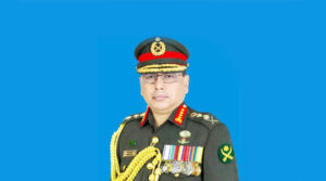বাংলাদেশ সেনাবাহিনী প্রধান জেনারেল ওয়াকার-উজ-জামান।
