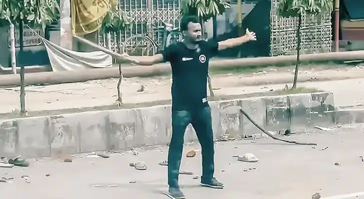 জুলাই আন্দোলনে প্রাণ হারিয়েছিলেন আবু সাঈদ।