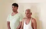 ধর্ম অবমাননার অভিযোগ তুলে স্থানীয় একদল ব্যক্তি হেনস্থার পর পুলিশ ওই দুজনকে আটক করেছে।