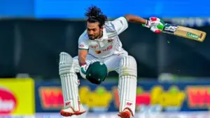টেস্টে দুইবার টানা দুই ইনিংসে সেঞ্চুরি করা একমাত্র বাংলাদেশি ব্যাটার এখন শান্ত।
