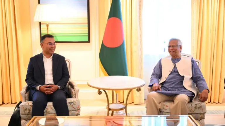 এপ্রিলের প্রথম সপ্তাহে নির্বাচন ঘোষণার পরে তারেক রহমানের সঙ্গে তার বৈঠক বিশেষ উদ্দেশ্য প্রণোদিত।