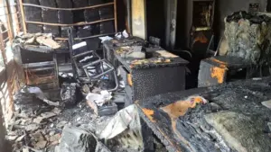 নির্বাচন অফিসের কার্যালয়ে অগ্নিকাণ্ডের ঘটনা ঘটেছে।