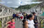 ভারতে পালাতে শুরু করেছেন হাজার হাজার বাসিন্দা।