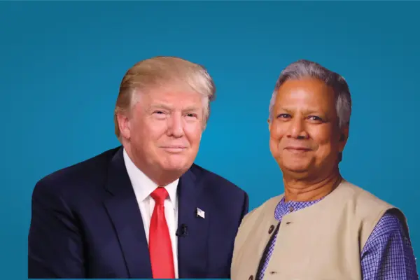 ৩৫ শতাংশ শুল্কের কথা জানিয়ে বাংলাদেশের অন্তর্বর্তী সরকারের প্রধান উপদেষ্টা অধ্যাপক মুহাম্মদ ইউনূসকে চিঠি দিয়েছেন যুক্তরাষ্ট্রের প্রেসিডেন্ট ডোনাল্ড ট্রাম্প।