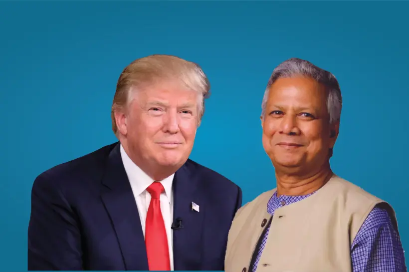 ৩৫ শতাংশ শুল্কের কথা জানিয়ে বাংলাদেশের অন্তর্বর্তী সরকারের প্রধান উপদেষ্টা অধ্যাপক মুহাম্মদ ইউনূসকে চিঠি দিয়েছেন যুক্তরাষ্ট্রের প্রেসিডেন্ট ডোনাল্ড ট্রাম্প।