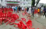 গোপালগঞ্জে জাতীয় নাগরিক পার্টির (এনসিপি) সমাবেশের মঞ্চে হামলার ঘটনা ঘটেছে।