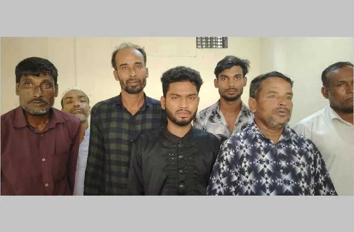 এক সমন্বয়কসহ সাতজনকে গ্রেপ্তার করেছে র‌্যাব-৯।