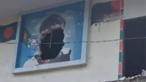 আওয়ামী লীগ কার্যালয়ে ডিজে পার্টির আয়োজন করেছিল স্থানীয় 'শিক্ষার্থীরা'।