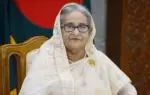 শেখ হাসিনার বক্তব্য কোনো গণমাধ্যম প্রকাশ করলে সেই গণমাধ্যমের বিরুদ্ধে তাৎক্ষণিক আইনি ব্যবস্থা নেওয়া হবে।