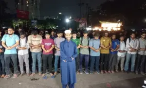 প্রকৌশল শিক্ষার্থীরা বিক্ষোভ কর্মসূচি পালন করেছেন।