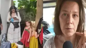 ভারতের গুহায় বাস করা রাশিয়ান মহিলা কুটিনা এবং তার দুই মেয়ে