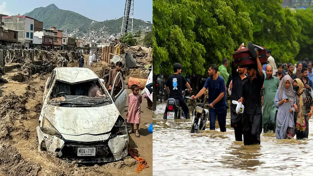 পাকিস্তানের খাইবার পাখতুনখোয়া প্রদেশে চলমান বন্যায় রোজ বাড়ছে প্রাণহানি।