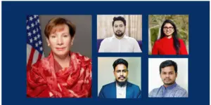 যুক্তরাষ্ট্রের ভারপ্রাপ্ত রাষ্ট্রদূত ট্রেসি অ্যান জ্যাকবসনের সঙ্গে বৈঠক করেছেন জাতীয় নাগরিক পার্টির (এনসিপি) নেতারা।