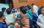 সংসদীয় আসনের সীমানা নিয়ে আপত্তি শুনানিতে হাতাহাতির ঘটনা ঘটেছে।