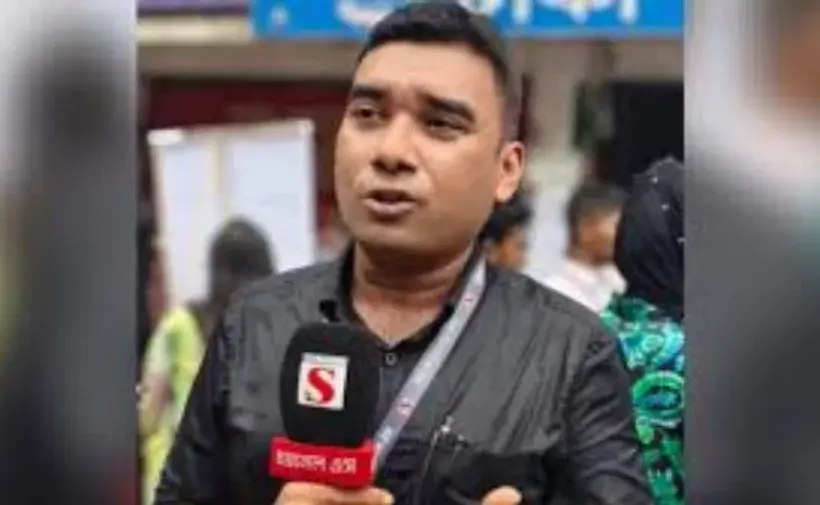 সংবাদ সংগ্রহ করার সময় এক সাংবাদিকের মৃত্যু হয়েছে।