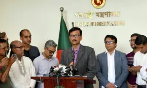 ইউক্রেনে শান্তিরক্ষা বাহিনী পাঠাতে আগ্রহ প্রকাশ করেছেন বাংলাদেশের পররাষ্ট্র উপদেষ্টা মো. তৌহিদ হোসেন।