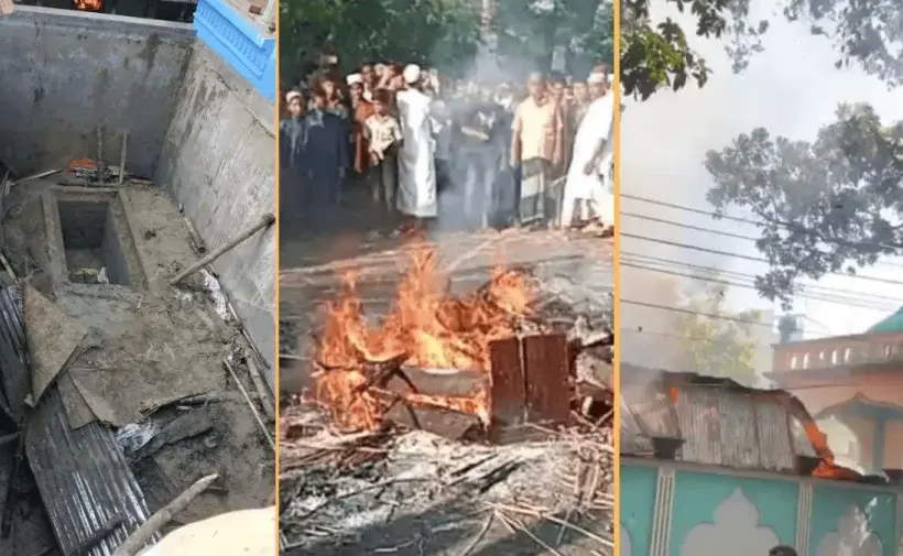 বাংলাদেশে ধর্মীয় উগ্রতার ভয়ংকর চিত্র আবারও প্রকাশিত হলো রাজবাড়ীর গোয়ালন্দে।
