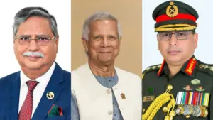 সোমবার সকালে প্রধান উপদেষ্টার সঙ্গে তার বাসভবন যমুনায় সাক্ষাৎ করেন সেনাপ্রধান।