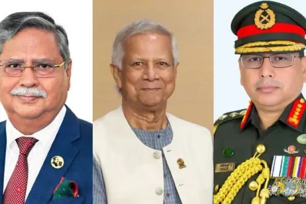 সোমবার সকালে প্রধান উপদেষ্টার সঙ্গে তার বাসভবন যমুনায় সাক্ষাৎ করেন সেনাপ্রধান।