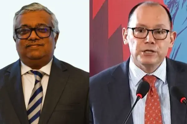 পররাষ্ট্র সচিবের সঙ্গে পিটার হাসের বৈঠক পিটার ডি হাসের সঙ্গে বৈঠক করেছেন পররাষ্ট্র সচিব আসাদ আলম সিয়াম।