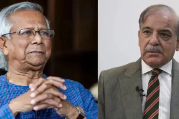 পাকিস্তানের প্রধানমন্ত্রীকে ড. ইউনূসের চিঠি পাকিস্তানের প্রধানমন্ত্রীকে চিঠি লিখেছেন প্রধান উপদেষ্টা ড. মুহাম্মদ ইউনূস।