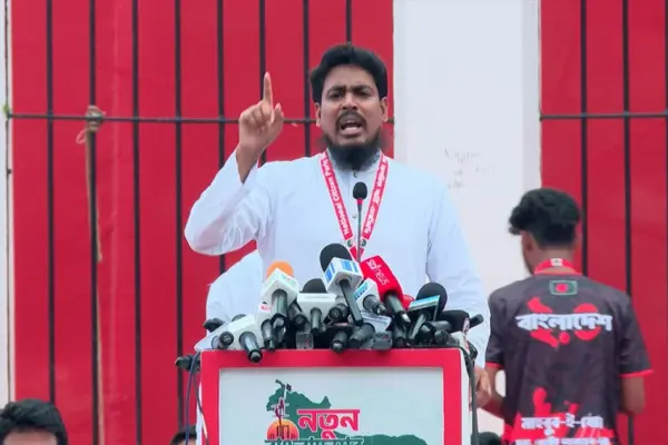 গণ অধিকার পরিষদের প্রতিষ্ঠাবার্ষিকীতে এই কথা বলেন এনসিপির সদস্য সচিব আখতার হোসেন।