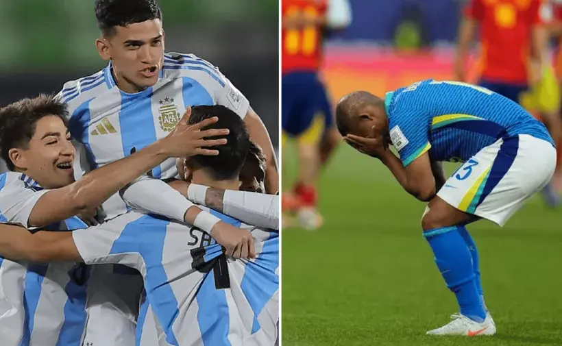 ফিফা অনূর্ধ্ব-২০ বিশ্বকাপে একই দিনে দুই চিরপ্রতিদ্বন্দ্বীর দুই রকম ফলাফল দেখল ফুটবল বিশ্ব।