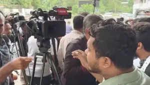 এনসিপির নেতাকর্মীদের বিরুদ্ধে সাংবাদিকদের সঙ্গে দুর্ব্যবহারের অভিযোগ উঠেছে।