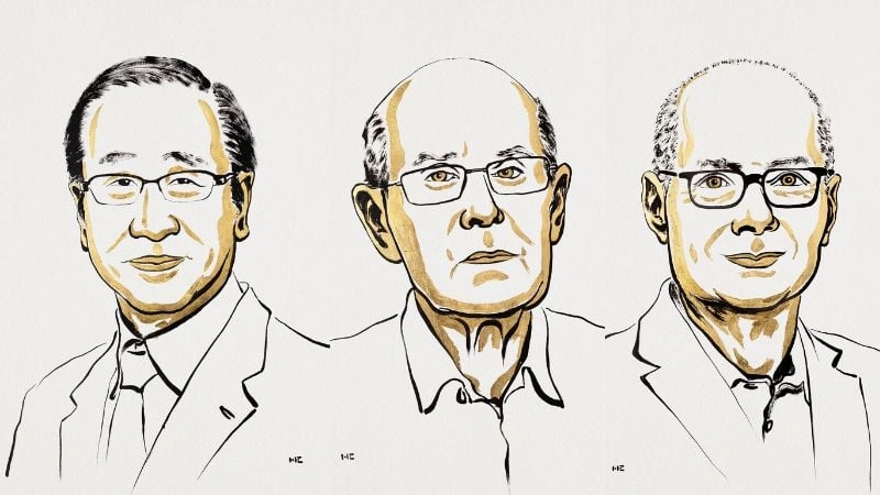 এ বছর রসায়নে নোবেল পেয়েছেন জাপান, অস্ট্রেলিয়া ও যুক্তরাষ্ট্রের তিন বিজ্ঞানী।