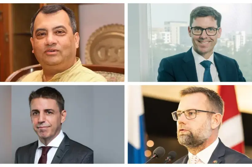 সাবের হোসেন চৌধুরীর সঙ্গে বৈঠক করেছেন নর্ডিক তিনটি দেশের রাষ্ট্রদূত।