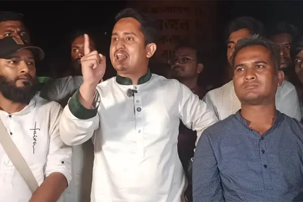 সারজিস আলমের ওই বক্তব্যের একটি ভিডিও সামাজিক মাধ্যমে ছড়িয়ে পড়েছে।