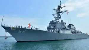 যুক্তরাষ্ট্র নৌবাহিনীর যুদ্ধজাহাজ ইউএসএস ফিৎসজেরাল্ড বাংলাদেশে পৌঁছেছে।