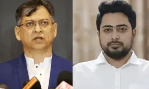 বিএনপি নেতা সালাহউদ্দিনকে ক্ষমা চাইতে বললেন এনসিপি নেতা নাহিদ।