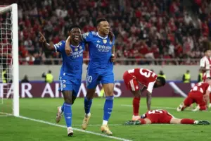 রিয়ালের চার গোলের সবকটিই করেছেন কিলিয়ান এমবাপ্পে।