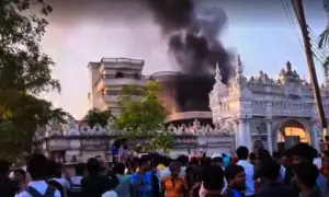 সাবেক সংসদ সদস্য (এমপি) হাবিব হাসানের ভাই নাদিম হাসানের বাড়িতে আগুন দিয়েছে দুর্বৃত্তরা।