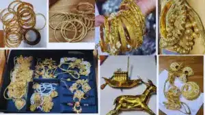 অগ্রণী ব্যাংকের দুটি লকার খুলে যে ৮৩২ ভরি স্বর্ণ পাওয়া গেছে সেগুলো শুধু শেখ হাসিনার নয়।