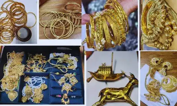 অগ্রণী ব্যাংকের দুটি লকার খুলে যে ৮৩২ ভরি স্বর্ণ পাওয়া গেছে সেগুলো শুধু শেখ হাসিনার নয়।