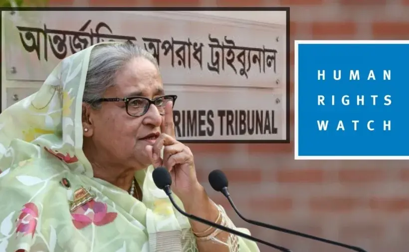 এইচআরডব্লিউ এক বিবৃতিতে বলেছে, দুজনেরই অনুপস্থিতিতে বিচার হয়েছে এবং তারা নিজেদের পছন্দের আইনজীবীর মাধ্যমে প্রতিনিধিত্ব পাননি, যা গুরুতর মানবাধিকার উদ্বেগ সৃষ্টি করেছে।