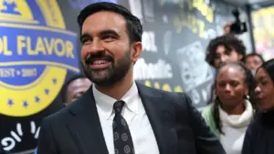 জোহরান মামদানি নিউইয়র্ক সিটির মেয়র নির্বাচনে জয়ী হয়েছেন।