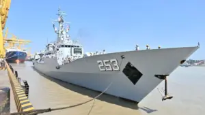 চার দিনের শুভেচ্ছা সফরে বাংলাদেশে এসে পৌঁছেছে পাকিস্তান নৌবাহিনী জাহাজ ‘পিএনএস সাইফ’।