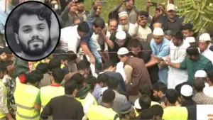 জাতীয় কবি কাজী নজরুল ইসলামের সমাধির পাশে শায়িত হলেন ইনকিলাব মঞ্চের মুখপাত্র শরিফ ওসমান হাদি।