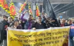 বাংলাদেশে সংখ্যালঘুদের সুরক্ষা নিশ্চিত করার দাবিতে কলকাতায় বাংলাদেশ উপদূতাবাসের সামনে বিক্ষোভ হয়েছে।