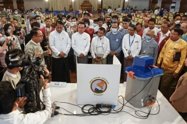 গৃহযুদ্ধ পরিস্থিতির মধ্যে মিয়ানমারে ভোটের আয়োজন করেছে জান্তা সরকার।