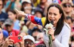 শান্তিতে নোবেলজয়ী ভেনেজুয়েলার বিরোধীদলীয় নেত্রী মারিয়া কোরিনা মাচাদো
