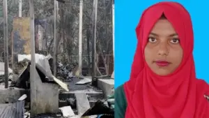 আগুনে শরীরের ৯০ শতাংশ দগ্ধ হয়ে স্মৃতি আইসিইউতে ভর্তি ছিল।