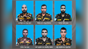 সুদানের আবেই এলাকায় সন্ত্রাসীদের হামলায় ছয় বাংলাদেশি শান্তিরক্ষী নিহত হয়েছেন।